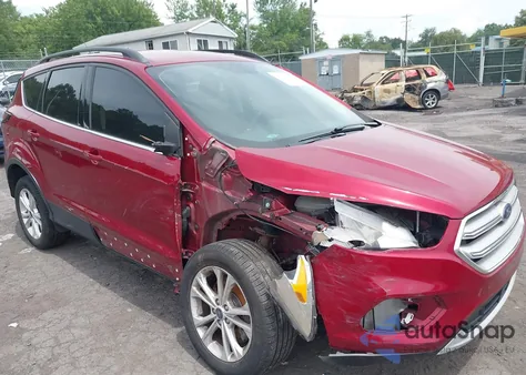 2018 Ford Escape Se из США, поврежденный, VIN 1FMCU9GD1JUD48670